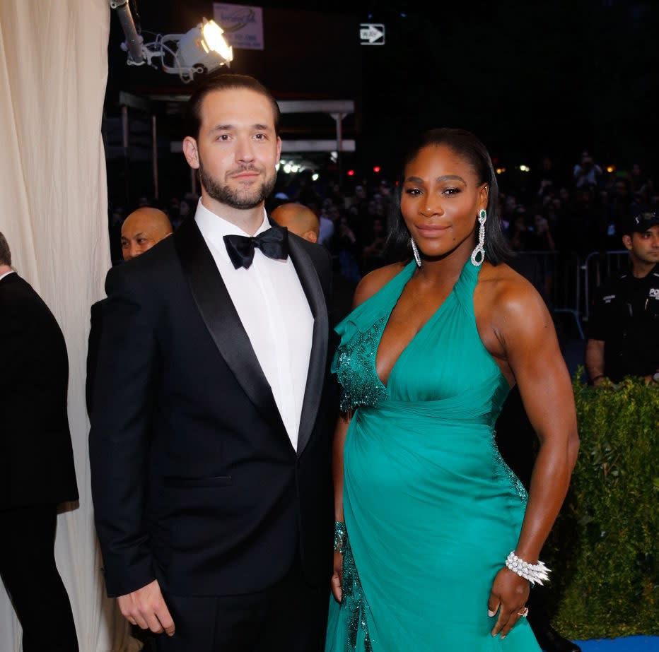 Serena Williams got married, and the guest list was insane