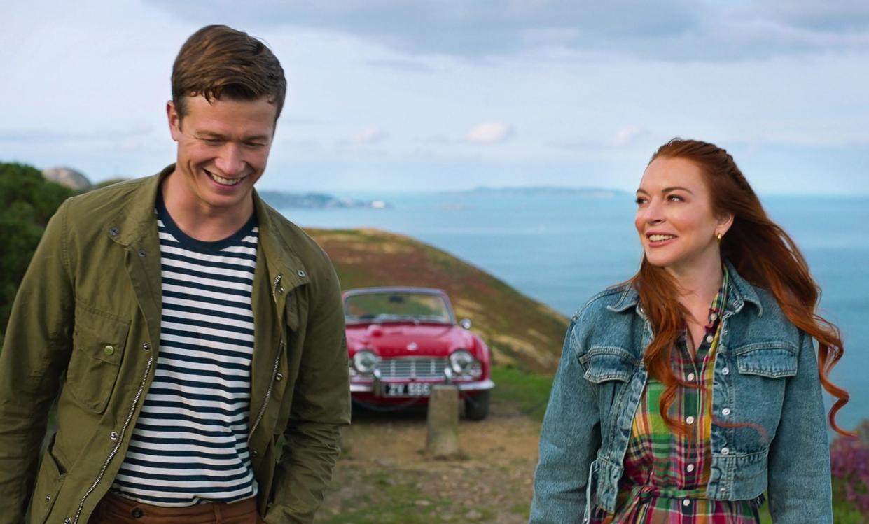 'Treacle-saccharine nonsense': Ed Speleers and Lindsay Lohan star in a new Netflix movie set against the Irish landscape