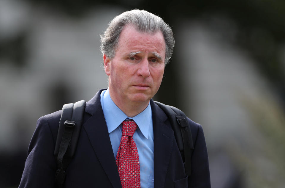 British Conservative MP Oliver Letwin walks through Westminster in London, Britain, August 21, 2019. REUTERS/Hannah McKay