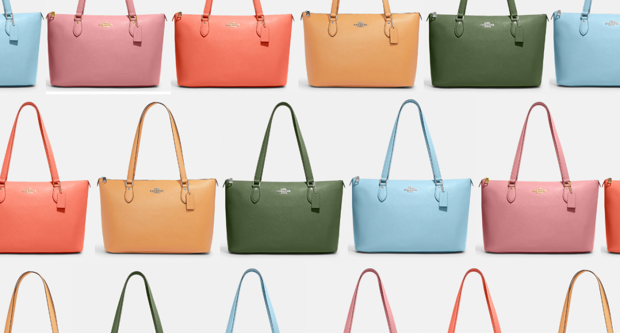 Save 60% on the Coach Outlet Gallery Tote and more new spring arrivals. 