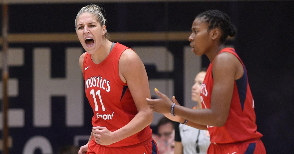 The Washington Mystics knocked off the Atlanta Dream on Tuesday night, and will advance to the WNBA Finals for the first time in franchise history. (AP)