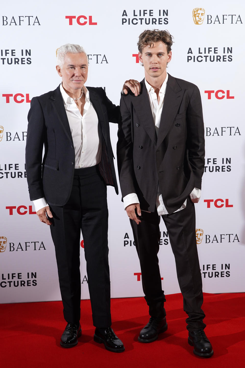 Baz Luhrmann (left) and Austin Butler