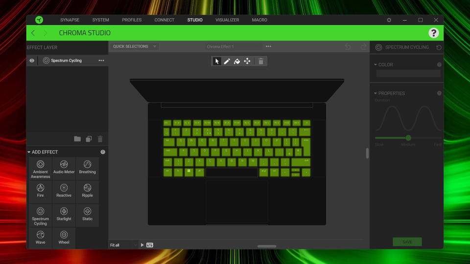 Razer Blade 14 software