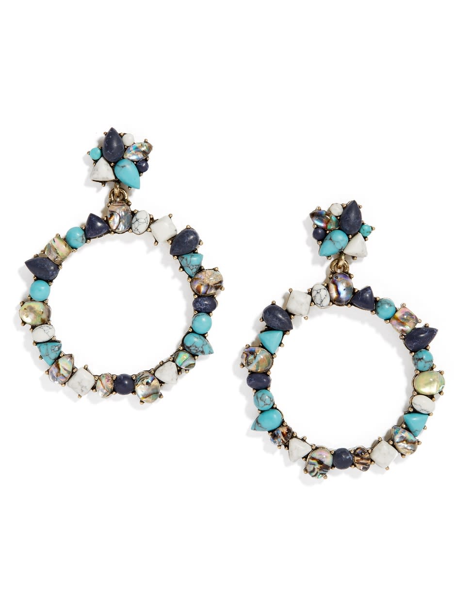 BELLFLOWER HOOP EARRINGS