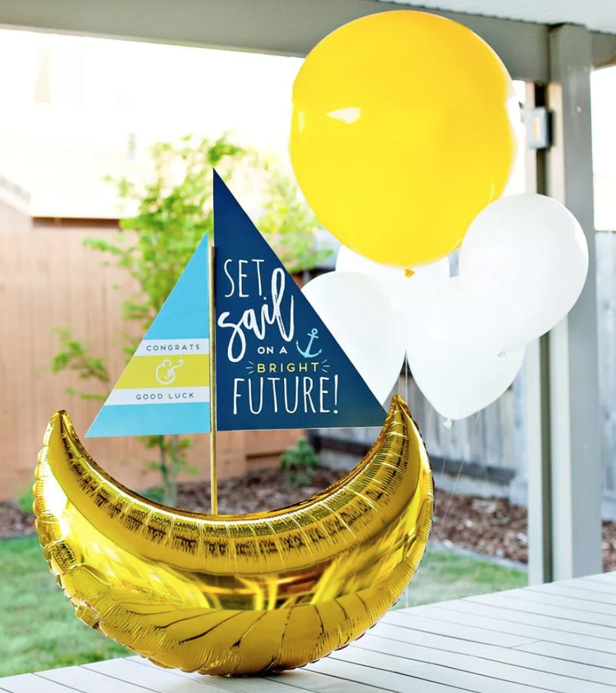 graduation party ideas nautical theme