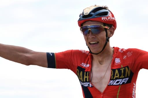 Belgium's Dylan Teuns won in dramatic style atop La Planche des Belles Filles on stage six of this year's Tour de France