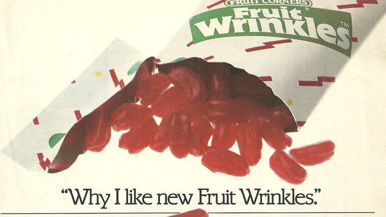 Vintage Fruit Wrinkles ad