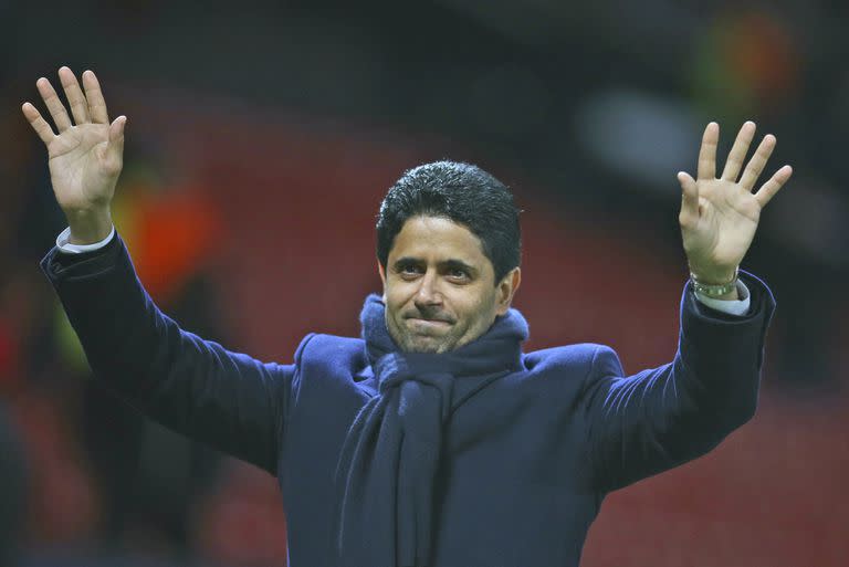 Nasser Al-Khelaifi, el hombre que preside PSG y que estaría dispuesto a desembolsar 100 millones de euros para comprar al inglés Harry Kane