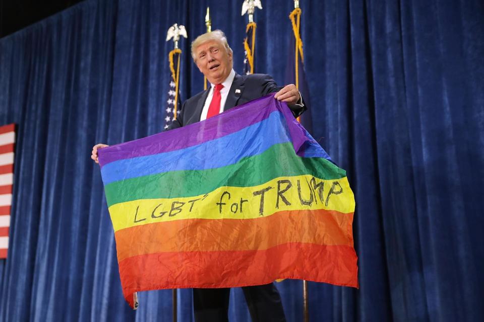 As Trump administration announces gay rights campaign - here are eight anti-LGBT things the president has done