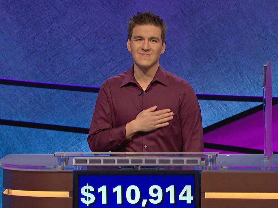 James Holzhauer on "Jeopardy!"