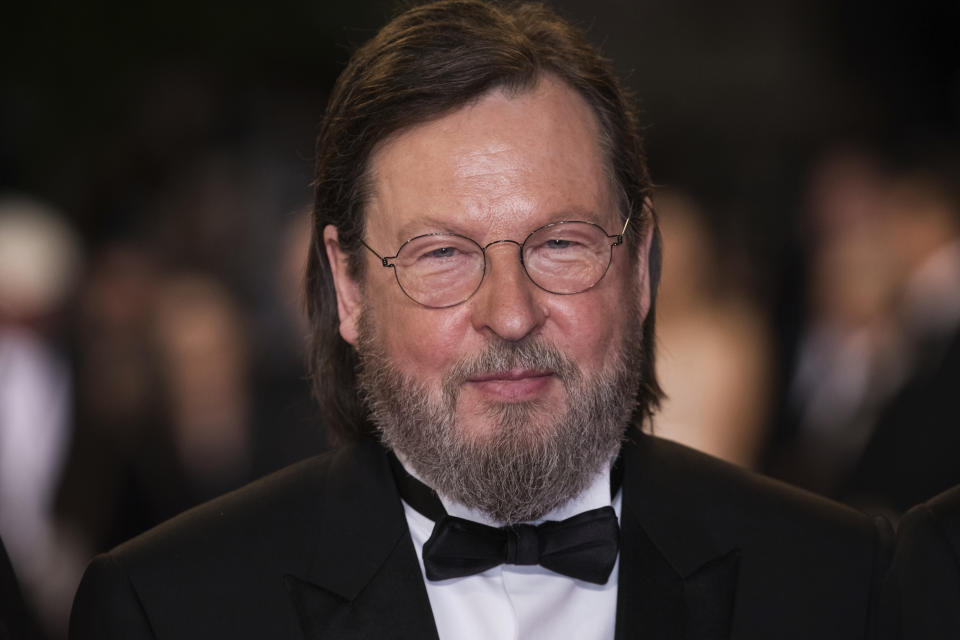 Director Lars Von Trier poses for photographers upon arrival at the premiere of the film ‘The House That Jack Built’ at the 71st international film festival, Cannes, southern France, Monday, May 14, 2018. (Photo by Vianney Le Caer/Invision/AP)