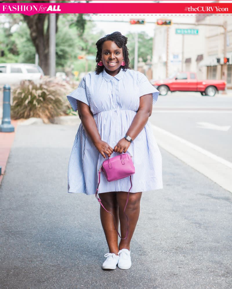 CeCe Olisa [Photo fournie par CeCe Olisa]. C. Olisa est la co-fondatrice de theCURVYcon, une conférence qui encourage les autres à se sentir bien dans leur peau et présentée par Chrissy Metz, actrice nominée aux Emmy Awards.