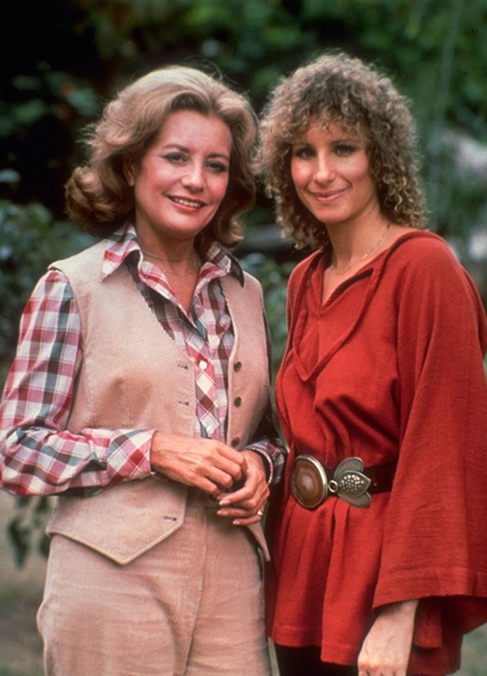 Barbara Walters and Barbra Streisand