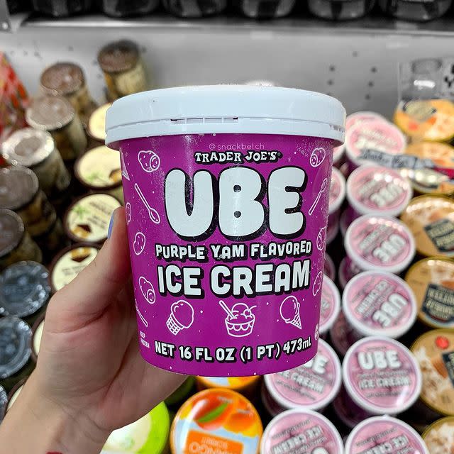 12) Ube Ice Cream