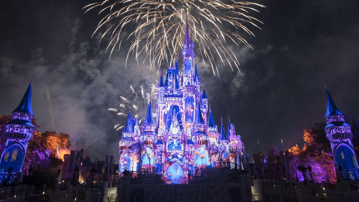  Happily Ever After fireworks at Magic Kingdom 