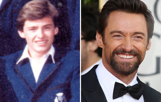 <b>Hugh Jackman (Best Actor) </b><br> <b>Nominated for: Les Miserable</b><br> Turns out the Wolverine wasn’t always so maverick. Jackman was ‘Captain of the school’ back in this 1986 class photo.