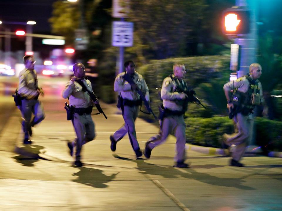 vegas shooting police respond