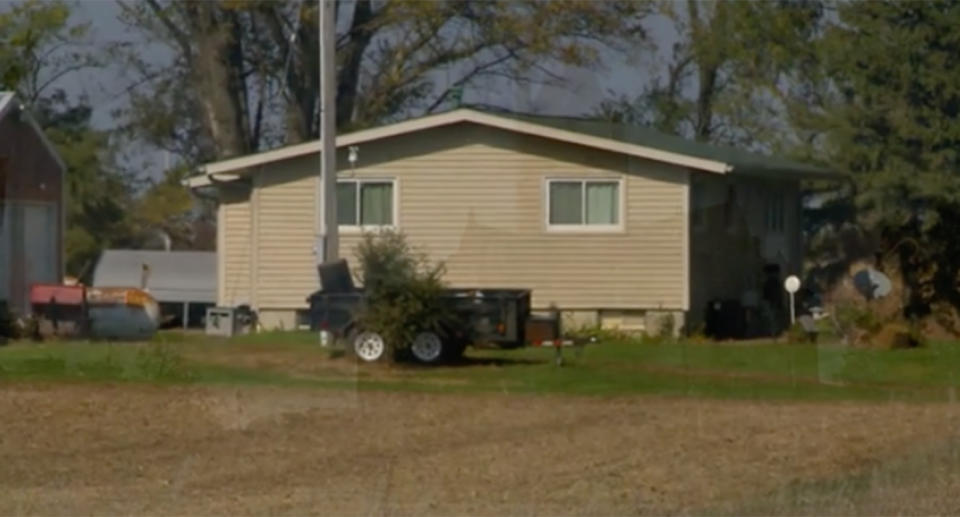 The Iowa home where the family gathered for the gender reveal that ended a woman's life.