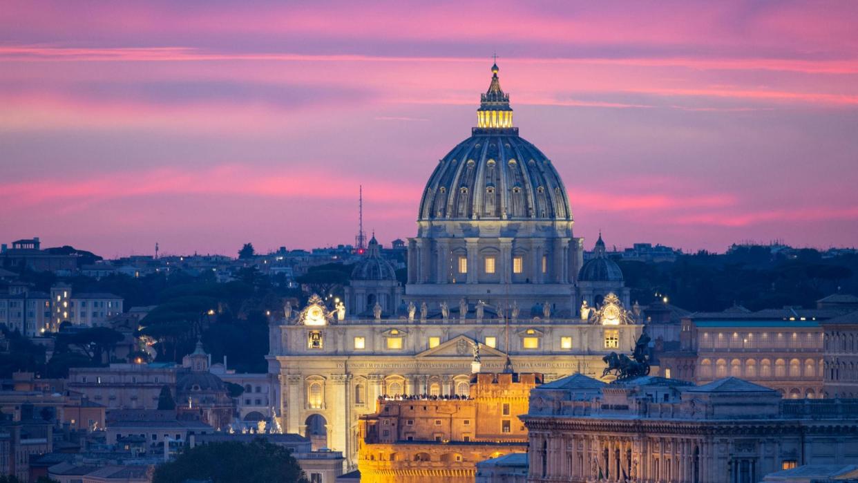 vaticano atardecer