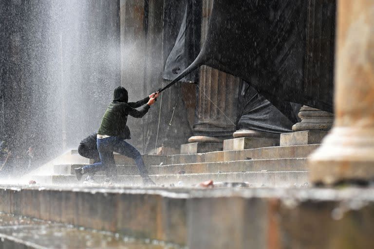 Impactantes imágenes de las protestas en Colombia