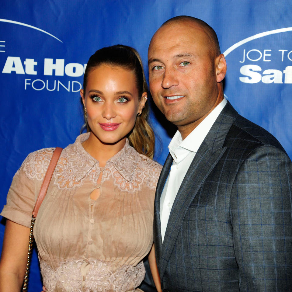 Hannah Davis and Derek Jeter