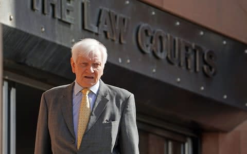 Harvey Proctor was forced to give evidence at the trial after Beech pleaded not guilty - Credit: PA