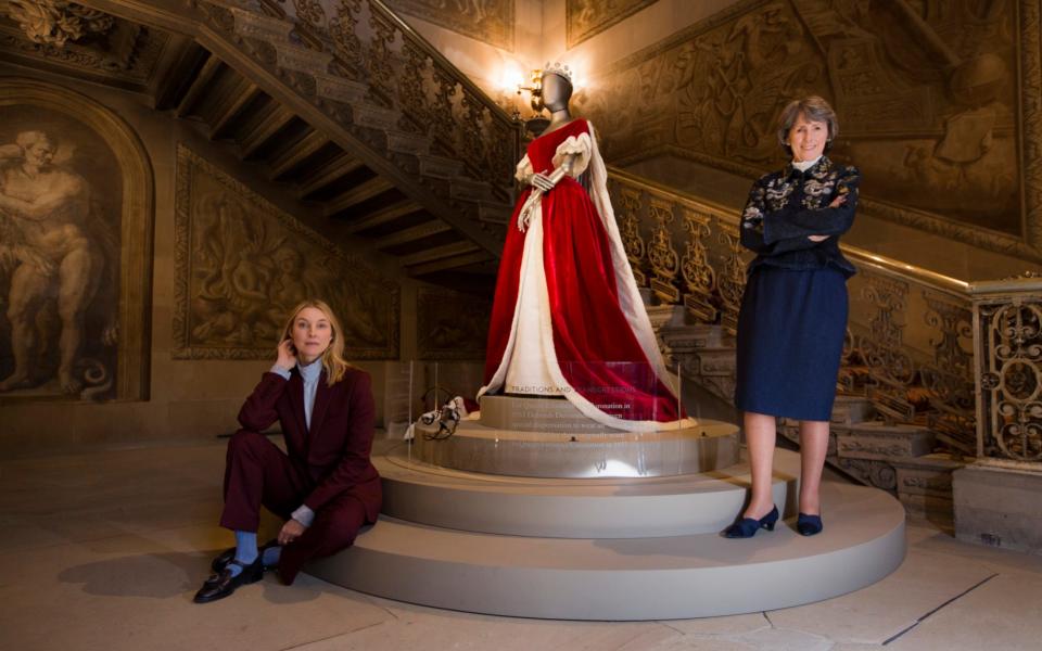 The Duchess of Devonshire and Lady Burlington at Chatsworth House - Credit: Andrew Fox