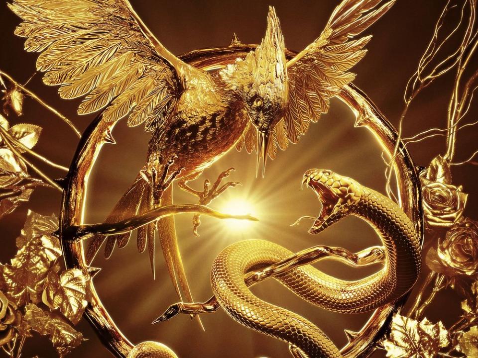 Detail aus dem Teaserplakat zu "Die Tribute von Panem - The Ballad of Songbirds & Snakes". (Bild: Leonine/Lionsgate )