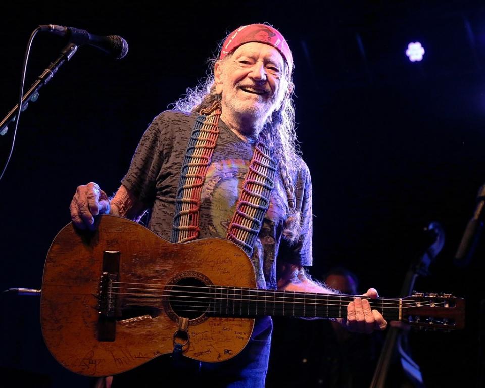 Country legend Willie Nelson also makes a guest appearance on “Cowboy Carter.” Getty Images