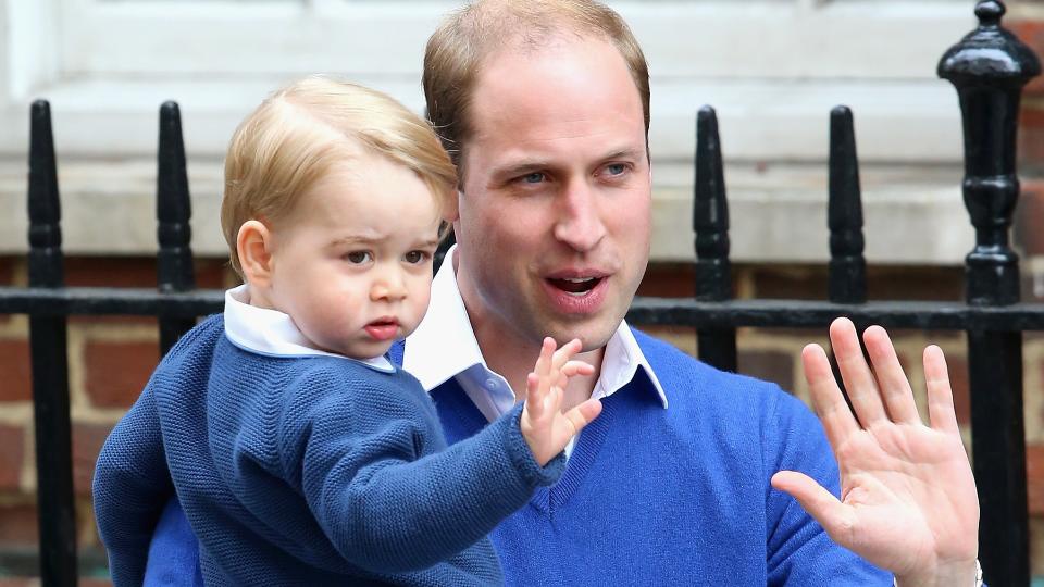 Prince William and Prince George