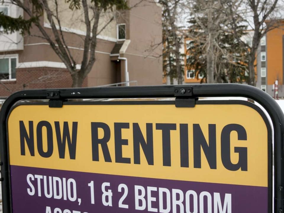 A rental property is shown in Calgary on March 12, 2019.  (Jeff McIntosh/Canadian Press - image credit)