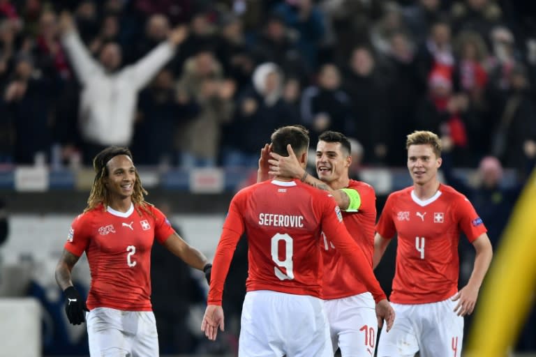 Switzerland launched a thrilling fightback to stun Belgium