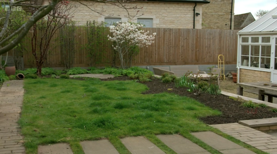 5) Lawn area