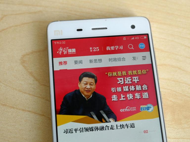 China ‘forces millions of people’ to download app and earn points by following President Xi Jinping news