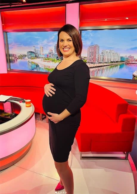 Nina Warhurst pregnancy photo