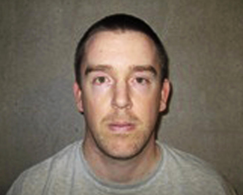 FILE -This Jan. 9, 2015, file photo provided by the Oklahoma Department of Corrections shows Shaun Bosse. As many as ten death row inmates in Oklahoma, more than one-fifth of the state's prisoners condemned to die, could escape the death penalty because of a recent U.S. Supreme Court ruling about criminal jurisdiction in Indian Country. Bosse, who was convicted and sentenced to death for the 2010 killing of Katrina Griffin and her two young children, is among the inmates likely to get a new trial in federal court. (Oklahoma Department of Corrections via AP, File)