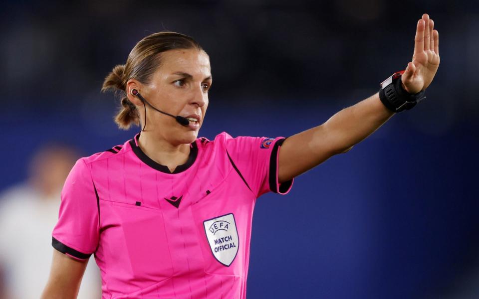 Stephanie Frappart -  Stephanie Frappart to become first female referee to officiate men's Champions League game - REUTERS