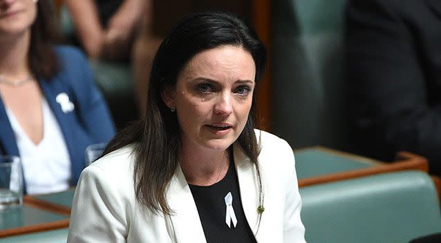 Labor Member for Lindsay Emma Husar speaks at the House of Representatives at Parliament House in Canberra last year. Picture: AAP