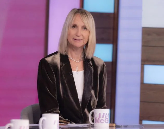 Carol McGiffin in the Loose Women studio