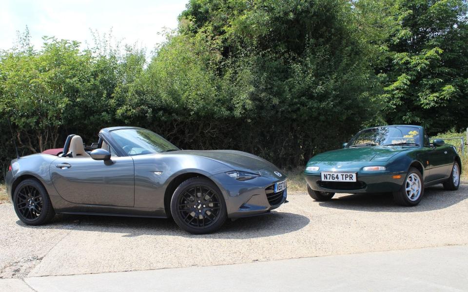 Either the latest version or the original MX-5 is perfect for sunny country lanes