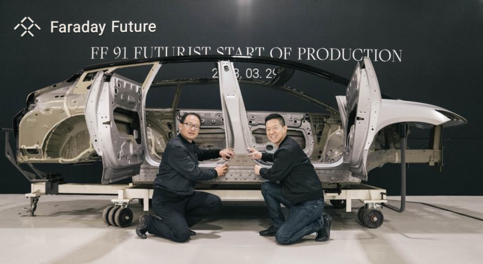 Faraday Future終於宣布一再跳票的FF 91 Futurist車款進入量產