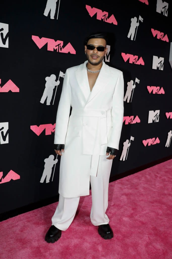 Hugo Gloss, 2023 mtv vmas red carpet