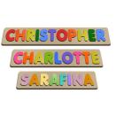 <p><strong>LastPieceOfThePuzzle</strong></p><p>etsy.com</p><p><strong>$29.52</strong></p><p>The only thing that can make a letter puzzle more fun is if it <strong>spells out your child's name</strong> — it's one of the first words they'll learn, after all. These colorful puzzle pieces are approximately 4" tall, making them great room decor when they're not in use. (Note: These puzzles did not come with a specific age recommendation.)</p>