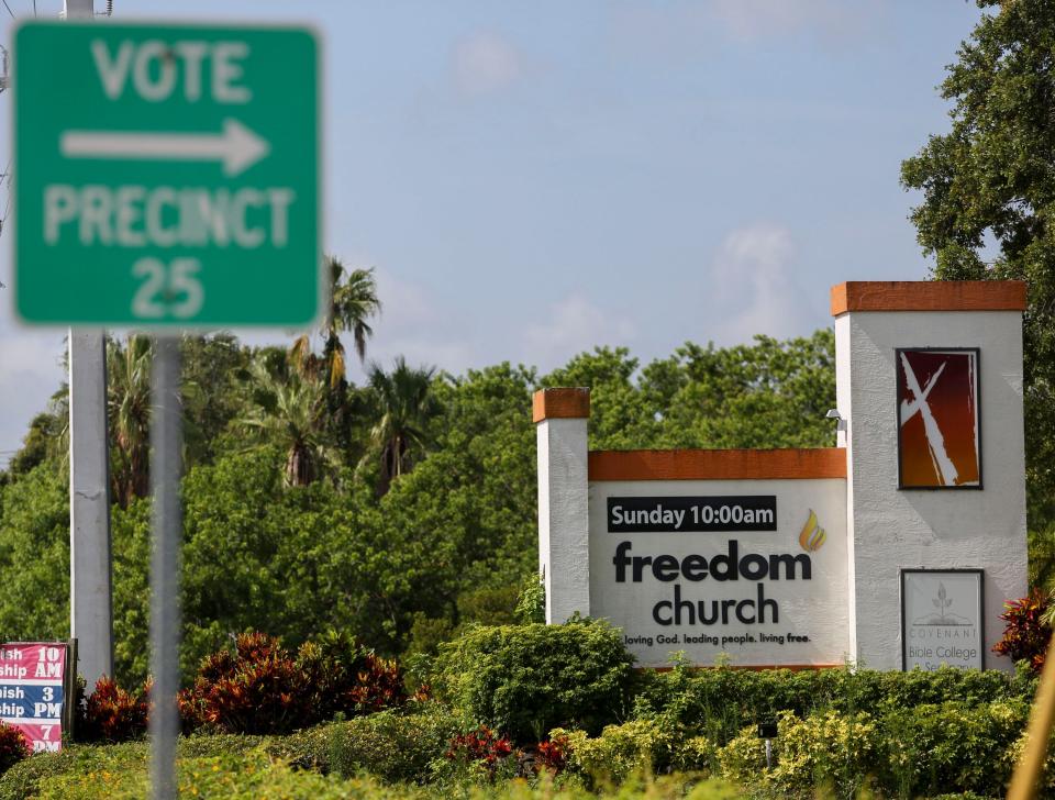 Freedom Church, located at 455 58th Avenue SW in Vero Beach seen on Tuesday, July 11, 2023.  