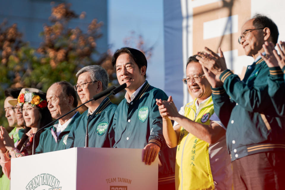 民進黨總統候選人賴清德今（26）日在花東行程滿檔   圖:賴清德競選辦公室提供