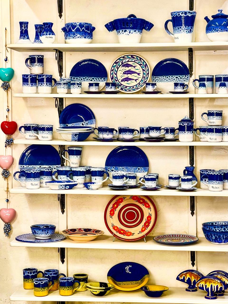 Ceramics shop