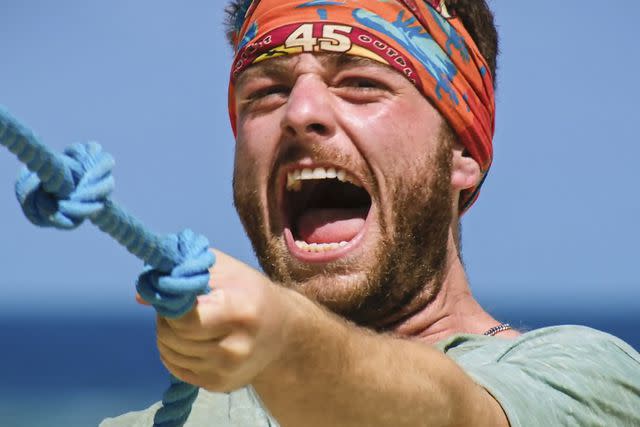 <p>CBS</p> Jake O'Kane on 'Survivor 45'