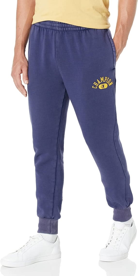 champion vintage blue joggers