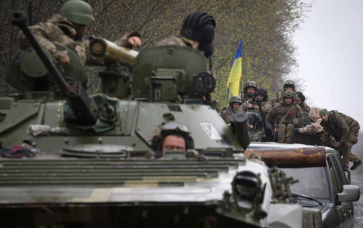 Ukrainian soldiers - ANATOLII STEPANOV/AFP