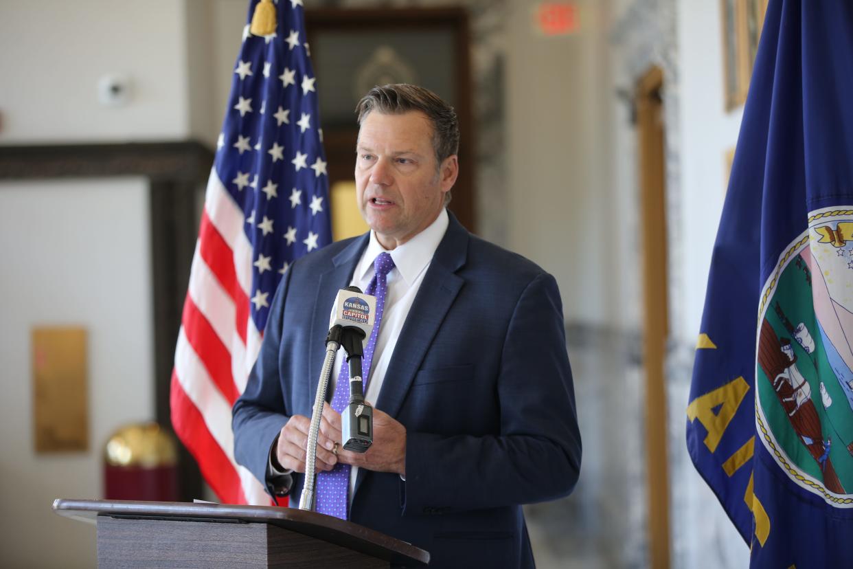 Nearly 1,000 pages worth of emails to and from Kris Kobach's private Gmail offer a glimpse into work of the Kansas attorney general.